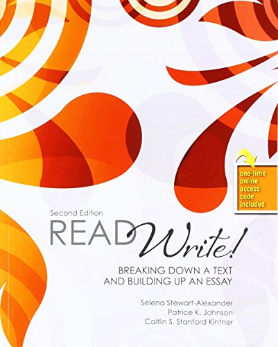 Stock image for Read Write! Breaking Down a Text and Building Up an Essay for sale by Better World Books