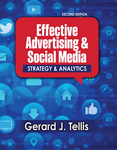 Stock image for Effective Advertising AND Social Media: Strategy AND Analytics for sale by GF Books, Inc.