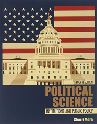 Imagen de archivo de Political Science: Institutions and Public Policy a la venta por HPB-Red