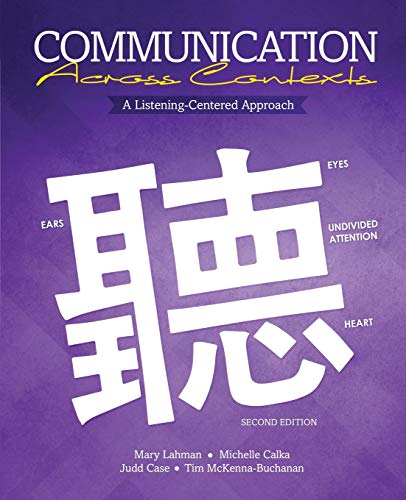 Beispielbild fr Communication Across Contexts: A Listening-Centered Approach zum Verkauf von Better World Books