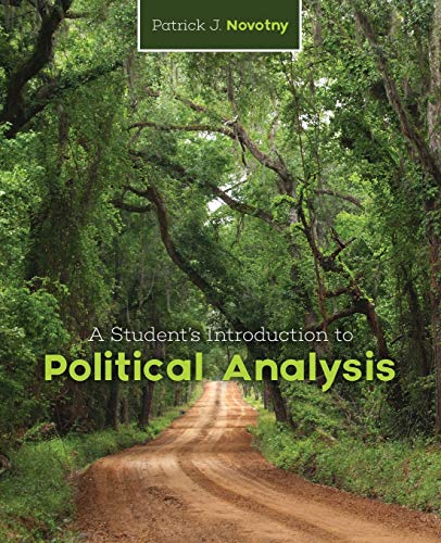 Beispielbild fr A Student's Introduction to Political Analysis zum Verkauf von Blackwell's
