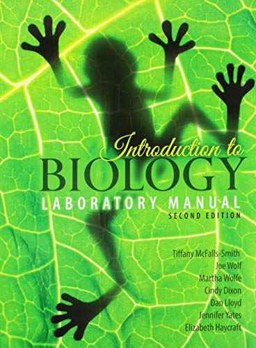 Beispielbild fr Introduction to Biology Laboratory Manual zum Verkauf von Better World Books