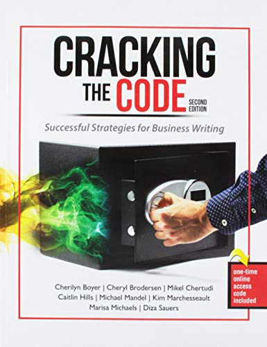 Beispielbild fr Cracking the Code: Successful Strategies for Business Writing zum Verkauf von SecondSale