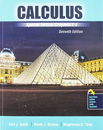 Stock image for Calculus: Special Edition: Chapters 1-5 for sale by Orion Tech