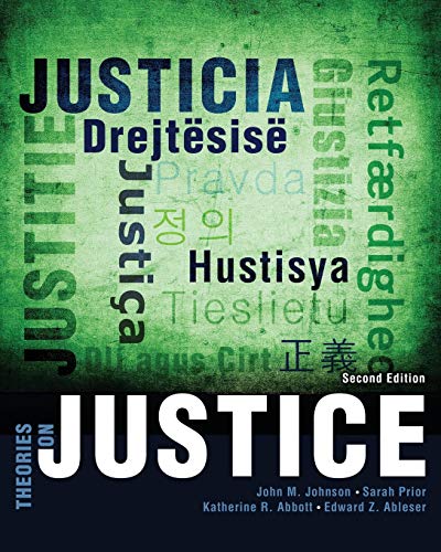 Beispielbild fr Theories on Justice zum Verkauf von Ria Christie Collections