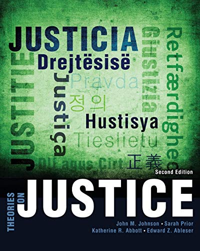 Stock image for Theories on Justice for sale by Ria Christie Collections