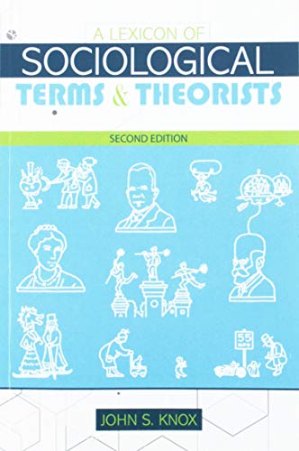 Imagen de archivo de A Lexicon of Sociological Terms and Theorists a la venta por BooksRun