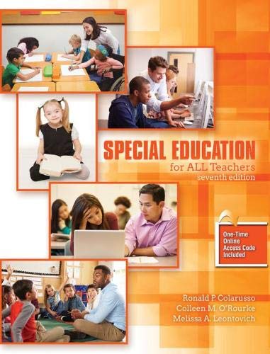 Imagen de archivo de Special Education for All Teachers a la venta por BooksRun