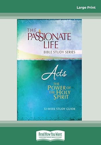 9781525228254: Acts: The Power Of The Holy Spirit 12-Week Study Guide