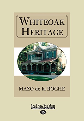 Beispielbild fr Whiteoak Heritage zum Verkauf von Revaluation Books