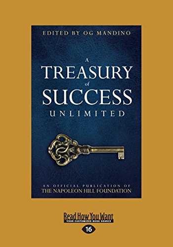 Stock image for A Treasury of Success Unlimited (Large Print 16pt) for sale by ThriftBooks-Dallas