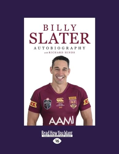 Stock image for Billy Slater Autobiography for sale by Revaluation Books