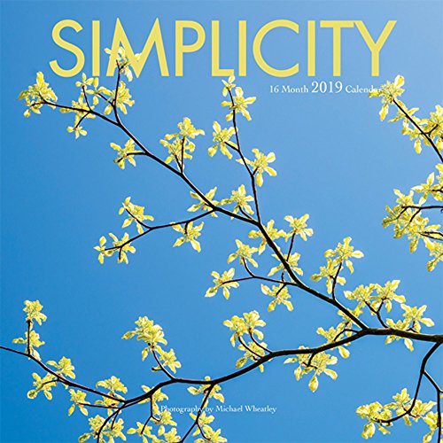 Beispielbild fr Simplicity 2019 7 x 7 Inch Monthly Mini Wall Calendar by Wyman, Colorful Photography Inspiration Quotes zum Verkauf von Your Online Bookstore