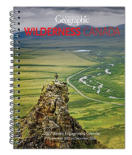 Stock image for Canadian Geographic Wilderness Canada 2022 6 x 7.75 Inch Spiral-Bound Wire-O Weekly Engagement Planner Calendar by Wyman Publishing, Travel Scenic Outdoor for sale by Books Unplugged