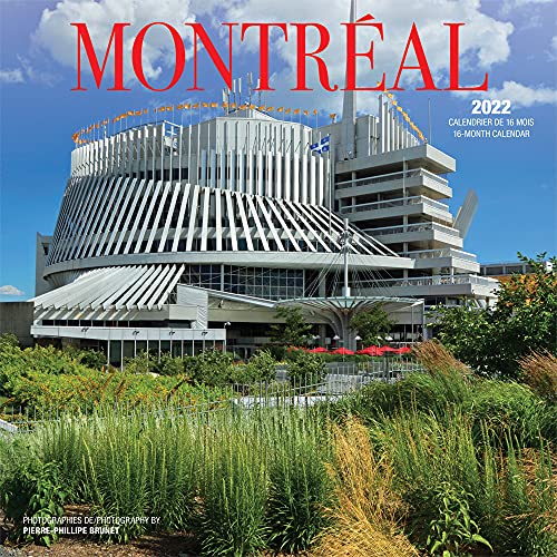 Stock image for Montreal 2022 12 x 12 Inch Monthly Square Wall Calendar by Wyman Publishing, Canadian Regional Travel for sale by GF Books, Inc.