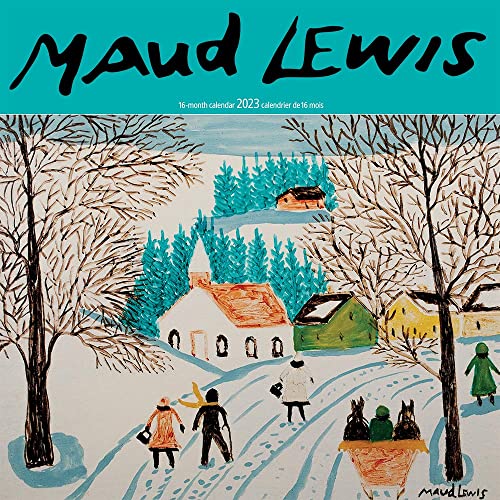 Beispielbild fr Maud Lewis | 2023 12 x 24 Inch Monthly Square Wall Calendar | English/French Bilingual | Wyman Publishing | Folk Artists Pictures Paintings (English and French Edition) zum Verkauf von GF Books, Inc.
