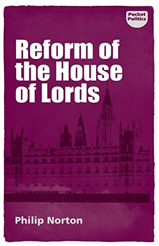 9781526119230: Reform of the House of Lords