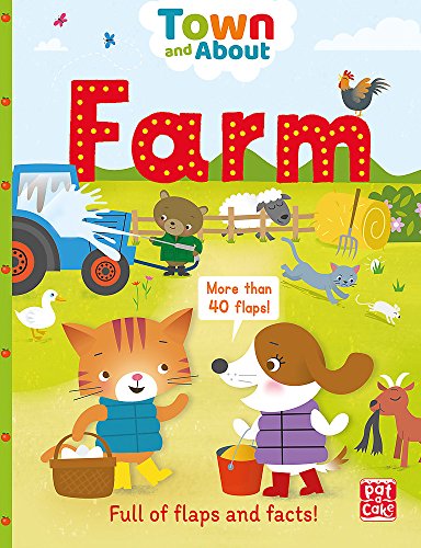 Beispielbild fr Farm: A board book filled with flaps and facts zum Verkauf von WorldofBooks