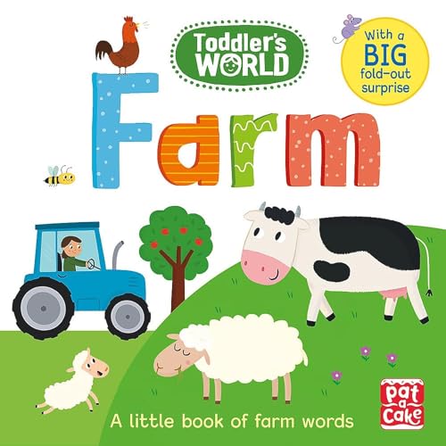 Stock image for Farm: A little board book of farm words with a fold-out surprise for sale by WorldofBooks