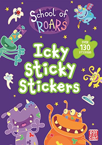 Imagen de archivo de School of Roars: Icky Sticky Stickers School of Roars: Icky Sticker Book a la venta por Revaluation Books