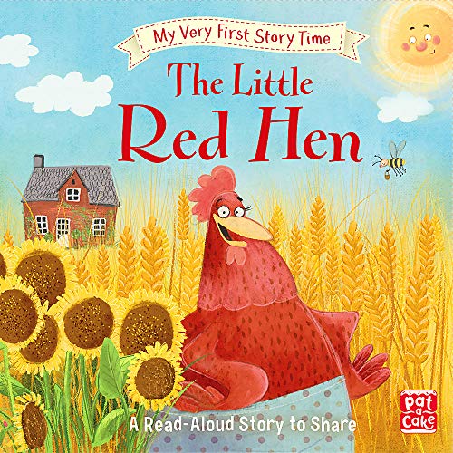 Stock image for The Little Red Hen: Fairy Tale with picture glossary and an activity for sale by WorldofBooks