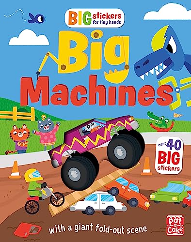 Stock image for Big Machines: With scenes, activities and a giant fold-out picture for sale by WorldofBooks