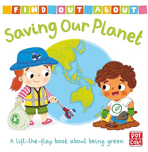 Imagen de archivo de Saving Our Planet: A lift-the-flap board book about being green a la venta por WorldofBooks