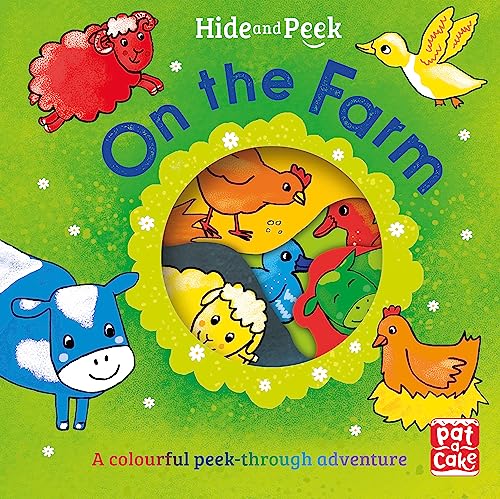 9781526382542: On the Farm: A colourful peek-through adventure board book (Hide and Peek)