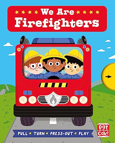 Beispielbild fr We Are Firefighters: A pull, turn and press-out board book zum Verkauf von WorldofBooks