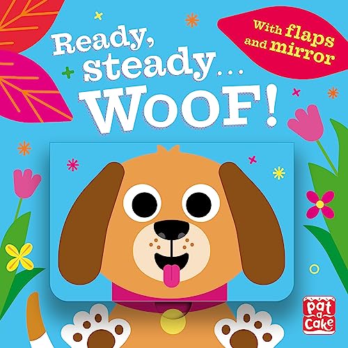 9781526383693: Woof!: Board book with flaps and mirror
