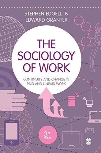 Imagen de archivo de The Sociology of Work: Continuity and Change in Paid and Unpaid Work a la venta por Bulrushed Books