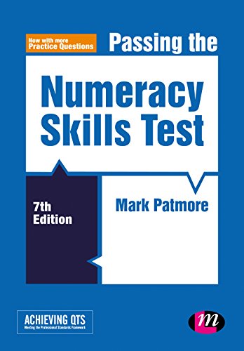 Beispielbild fr Passing the Numeracy Skills Test (Achieving QTS Series) zum Verkauf von WorldofBooks