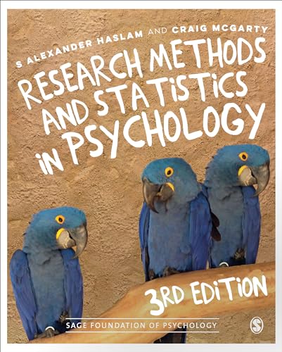 

Research Methods and Statistics in Psychology (SAGE Foundations of Psychology series)