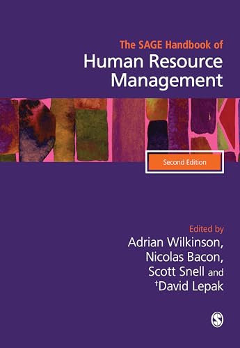 Beispielbild fr The SAGE Handbook of Human Resource Management zum Verkauf von WorldofBooks