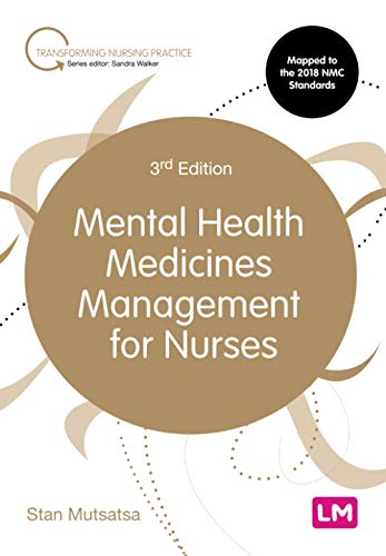  Stanley Mutsatsa, Mental Health Medicines Management for Nurses