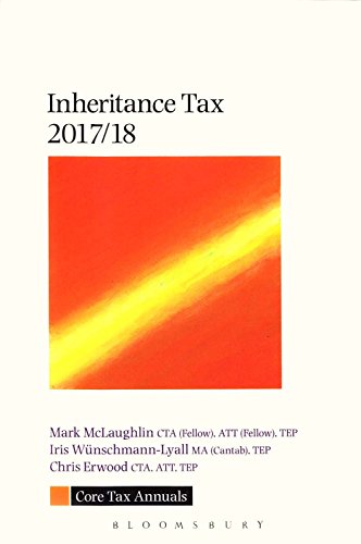 Beispielbild fr Core Tax Annual: Inheritance Tax 2017/18 (Core Tax Annuals) zum Verkauf von AwesomeBooks