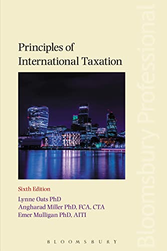 9781526501691: Principles of International Taxation