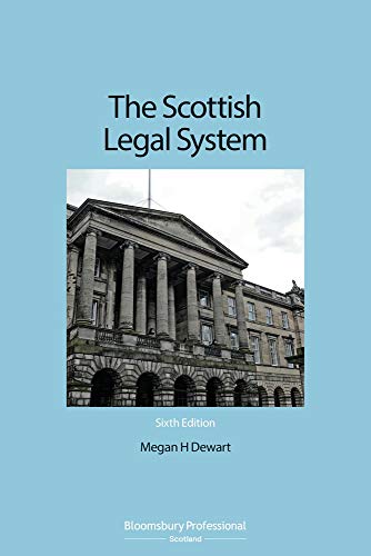 Beispielbild fr The Scottish Legal System zum Verkauf von Blackwell's