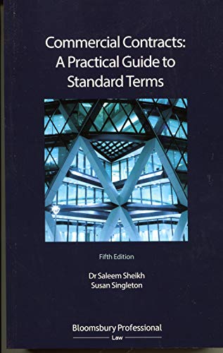 Stock image for Commercial Contracts: A Practical Guide to Standard Terms for sale by Revaluation Books