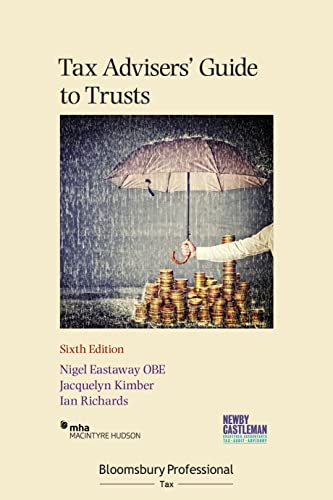 Imagen de archivo de Tax Advisers' Guide to Trusts a la venta por Books Unplugged