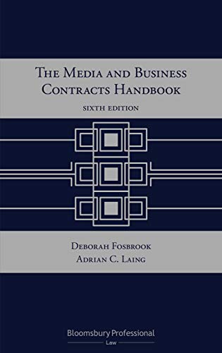 Beispielbild fr The Media and Business Contracts Handbook zum Verkauf von Brook Bookstore