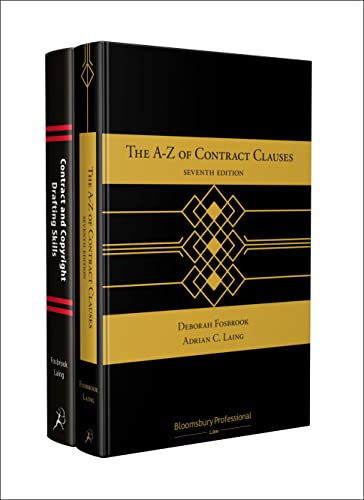 Beispielbild fr The Complete A-z of Contract Clauses Pack zum Verkauf von Revaluation Books
