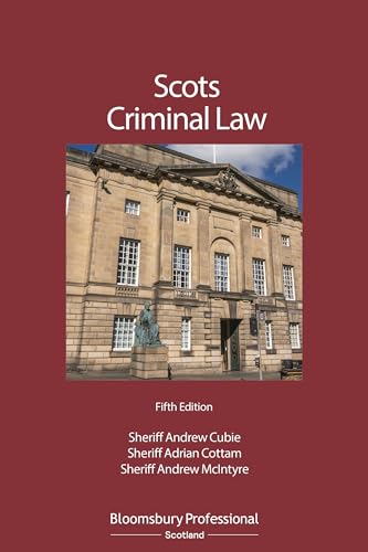 Stock image for Scots Criminal Law for sale by Revaluation Books