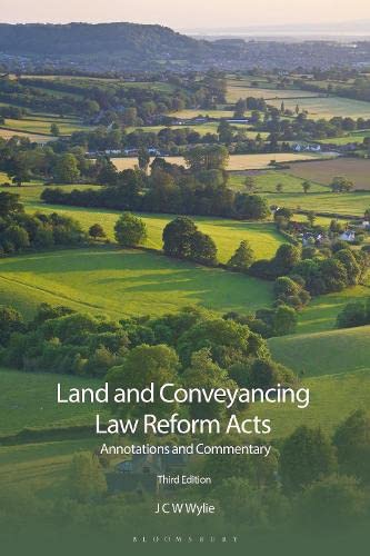 Stock image for The Land and Conveyancing Law Reform Acts: Annotations and Commentary for sale by Kennys Bookstore
