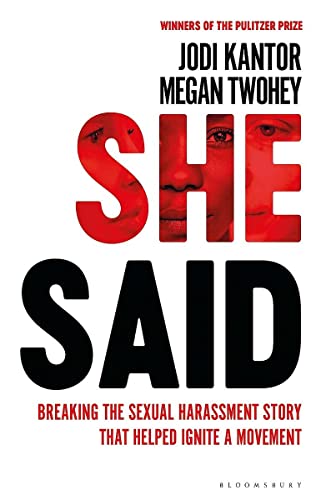 Stock image for She Said : The True Story of the Weinstein Scandal for sale by Better World Books