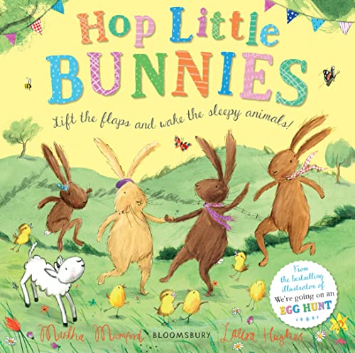 Beispielbild fr Hop Little Bunnies: Board Book (The Bunny Adventures) zum Verkauf von WorldofBooks