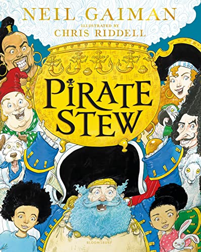Stock image for Pirate Stew: The show-stopping new picture book from Neil Gaiman and Chris Riddell for sale by AwesomeBooks