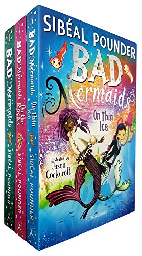Stock image for Bad Mermaids 3 Books Collection Set Pack By Sibeal Pounder (Bad Mermaids, On The Rocks, On Thin Ice) for sale by GF Books, Inc.