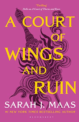 Beispielbild fr A Court of Wings and Ruin: The third book in the GLOBALLY BESTSELLING, SENSATIONAL series (A Court of Thorns and Roses) zum Verkauf von WorldofBooks