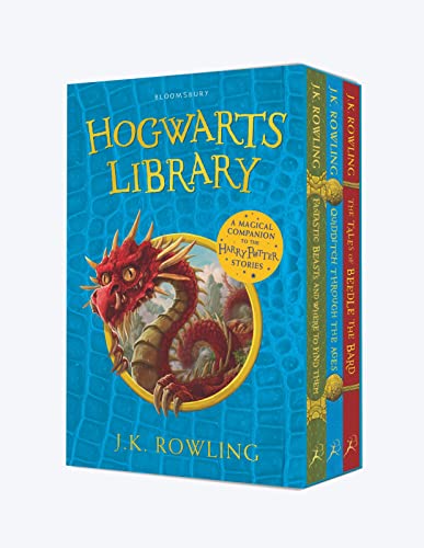 Imagen de archivo de The Hogwarts Library Box Set: A Magical Companion to the Harry Potter Stories a la venta por Studibuch